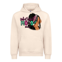 Sandshell Unbothered mood 24:7 Urban Hoodie - RanaPortraitStore