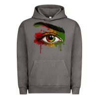Pigment Tornado Watercolor Juneteenth eyes Urban Hoodie - RanaPortraitStore