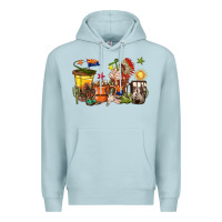 Blue Mist arizona coffee cups Premium Hoodie - texasbilliewilder