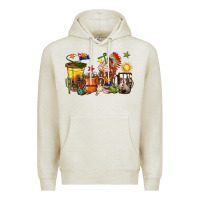 Oatmeal Heather arizona coffee cups Premium Hoodie - texasbilliewilder