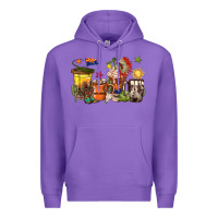 Purple arizona coffee cups Premium Hoodie - texasbilliewilder