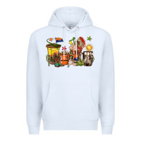 White arizona coffee cups Premium Hoodie - texasbilliewilder