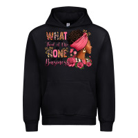 What Other Think Of Me Is None Of My Business Afro Urban Hoodie | Teevron