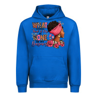 Cobalt What other think of me is none of my business afro Urban Hoodie - RanaPortraitStore