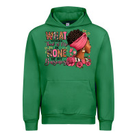 Emerald What other think of me is none of my business afro Urban Hoodie - RanaPortraitStore