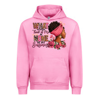 Fuchsia Pink What other think of me is none of my business afro Urban Hoodie - RanaPortraitStore