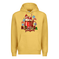 Antique Gold hot cocoa  season Premium Hoodie - Zillion Design Studio