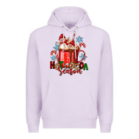 Lilac hot cocoa  season Premium Hoodie - Zillion Design Studio