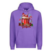 Purple hot cocoa  season Premium Hoodie - Zillion Design Studio
