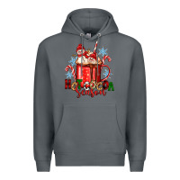 Rock hot cocoa  season Premium Hoodie - Zillion Design Studio