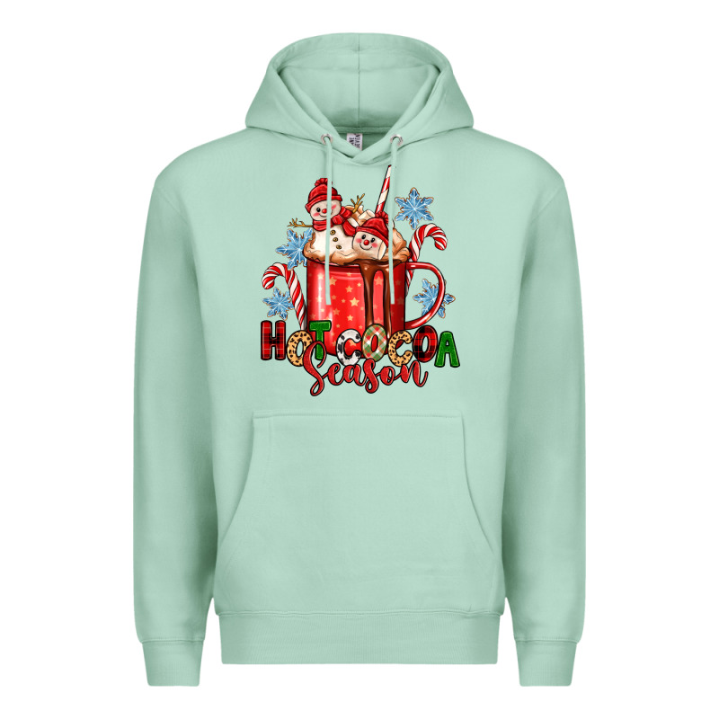 Hot Cocoa  Season Premium Hoodie by Zillion Design Studio | Teevron