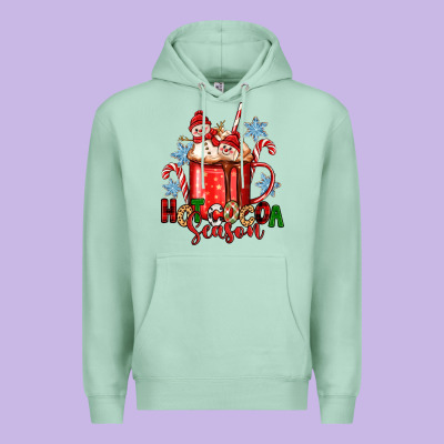 Premium Hoodie hot cocoa  season