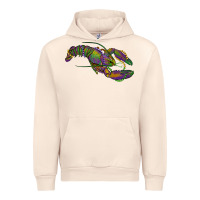 Sandshell Mardi Gras Crawfish Urban Hoodie - RanaPortraitStore