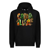 Black camp life Premium Hoodie - RanaPortraitStore