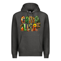 Charcoal Heather camp life Premium Hoodie - RanaPortraitStore