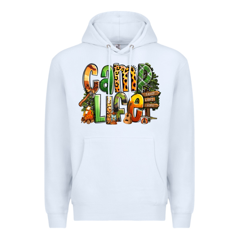 Camp Life Premium Hoodie by RanaPortraitStore | Teevron