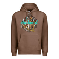 Chestnut anchored hebrews 6 19 Premium Hoodie - texasbilliewilder
