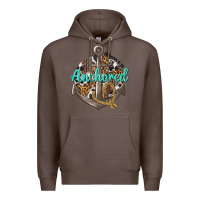 Coffee anchored hebrews 6 19 Premium Hoodie - texasbilliewilder