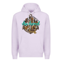 Lilac anchored hebrews 6 19 Premium Hoodie - texasbilliewilder