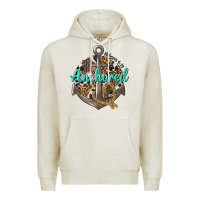 Oatmeal Heather anchored hebrews 6 19 Premium Hoodie - texasbilliewilder