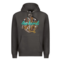 Smoke anchored hebrews 6 19 Premium Hoodie - texasbilliewilder