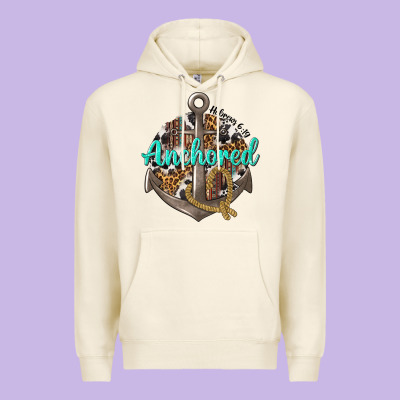 Premium Hoodie anchored hebrews 6 19