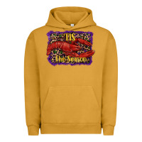 Pigment Peanut Butter Mardi Gras Tis The Season Lobster Urban Hoodie - RanaPortraitStore