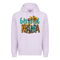 Lilac blessed nana with sunflowers Premium Hoodie - texasbilliewilder