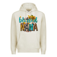 Oatmeal Heather blessed nana with sunflowers Premium Hoodie - texasbilliewilder