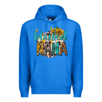 True Royal blessed nana with sunflowers Premium Hoodie - texasbilliewilder