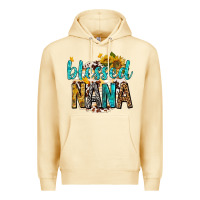 Pina Colada blessed nana with sunflowers Premium Hoodie - texasbilliewilder