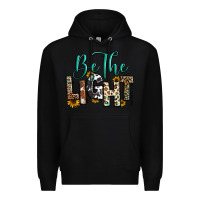 Black be the light matthew 5 14 Premium Hoodie - RanaPortraitStore