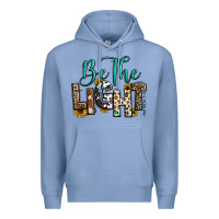 Colony Blue be the light matthew 5 14 Premium Hoodie - RanaPortraitStore