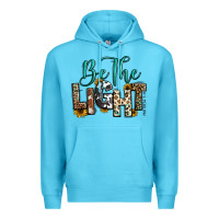Ocean Blue be the light matthew 5 14 Premium Hoodie - RanaPortraitStore
