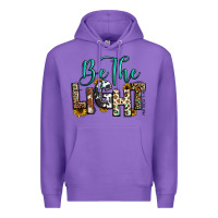 Purple be the light matthew 5 14 Premium Hoodie - RanaPortraitStore