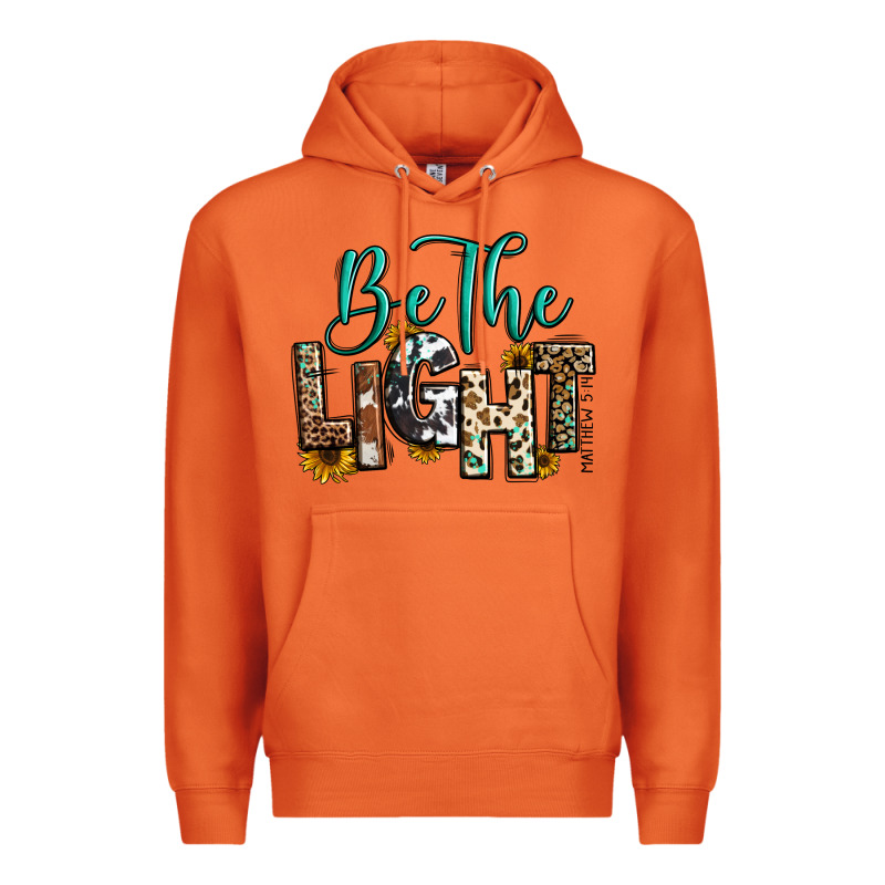 Be The Light Matthew 5 14 Premium Hoodie by RanaPortraitStore | Teevron