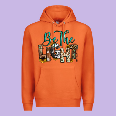 Premium Hoodie be the light matthew 5 14
