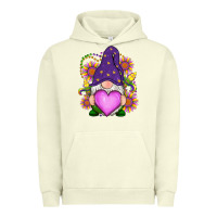 Pigment Pistachio Mardi Gras gnome Urban Hoodie - RanaPortraitStore