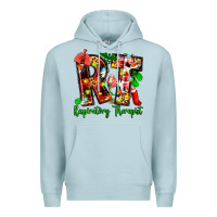 Blue Mist christmas respiratory therapist Premium Hoodie - Zillion Design Studio
