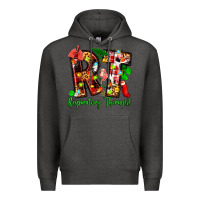 Charcoal Heather christmas respiratory therapist Premium Hoodie - Zillion Design Studio