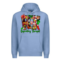Colony Blue christmas respiratory therapist Premium Hoodie - Zillion Design Studio