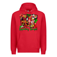 Red christmas respiratory therapist Premium Hoodie - Zillion Design Studio