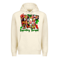 Sandshell christmas respiratory therapist Premium Hoodie - Zillion Design Studio