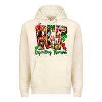 Tofu christmas respiratory therapist Premium Hoodie - Zillion Design Studio