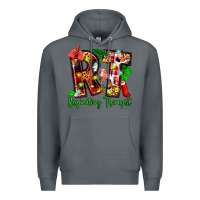 Rock christmas respiratory therapist Premium Hoodie - Zillion Design Studio