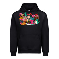 Black But first cafecito y chismecito Urban Hoodie - RanaPortraitStore