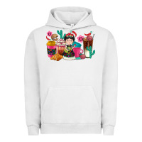 Pigment Lunar Rock But first cafecito y chismecito Urban Hoodie - RanaPortraitStore