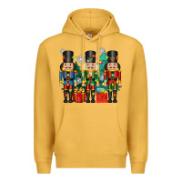 Mustard christmas natcrackers Premium Hoodie - Zillion Design Studio