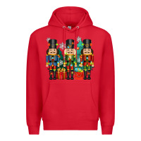 Red christmas natcrackers Premium Hoodie - Zillion Design Studio