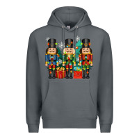 Rock christmas natcrackers Premium Hoodie - Zillion Design Studio